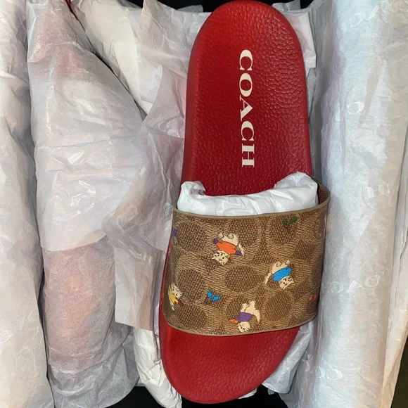 Coach Slippers - Picture 2 of 3